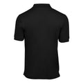 Schwarz - Back - Tee Jays Herren Luxus Sport Polo Shirt