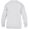 Weiß - Back - Gildan Kinder Sweatshirt mit Rundhalsausschnitt