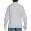 Grau - Back - Gildan Kinder Sweatshirt mit Rundhalsausschnitt