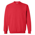Rot - Side - Gildan Kinder Sweatshirt mit Rundhalsausschnitt