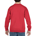 Rot - Lifestyle - Gildan Kinder Sweatshirt mit Rundhalsausschnitt