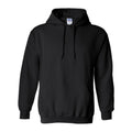 Schwarz - Front - Gildan Heavy Blend Unisex Kapuzenpullover - Hoodie - Kapuzensweater