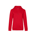 Rot - Front - B&C - Queen Kapuzenpullover für Damen