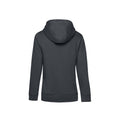 Asphaltgrau - Back - B&C - Queen Kapuzenpullover für Damen