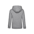 Grau meliert - Back - B&C - Queen Kapuzenpullover für Damen