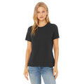 Dunkelgrau - Back - Bella + Canvas Damen T-Shirt Jersey Kurzarm