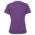 Königliches Lila - Back - Bella + Canvas Damen T-Shirt Jersey Kurzarm