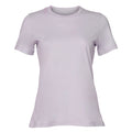 Lavendel - Front - Bella + Canvas Damen T-Shirt Jersey Kurzarm