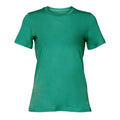 Petrol - Front - Bella + Canvas Damen T-Shirt Jersey Kurzarm