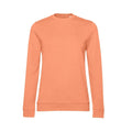 Hellorange - Front - B&C Damen Sweatshirt mit angesetztem Ärmeln