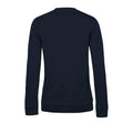 Marineblau - Back - B&C Damen Sweatshirt mit angesetztem Ärmeln