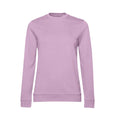 Bonbonrosa - Front - B&C Damen Sweatshirt mit angesetztem Ärmeln