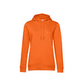 Orange - Front - B&C - Kapuzenpullover Baumwolle aus biologischem Anbau für Damen