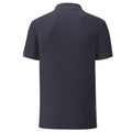 Marineblau - Back - Fruit of the Loom - Poloshirt für Herren