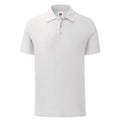 Weiß - Front - Fruit of the Loom - Poloshirt für Herren