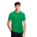 Minzgrün - Back - Fruit of the Loom - "Iconic" Poloshirt für Herren