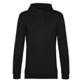 Schwarz pur - Front - B&C - Kapuzenpullover für Herren