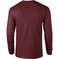 Sicherheitsgrün - Side - Gildan Ultra Herren T-Shirt mit Rundhalsausschnitt, langärmlig