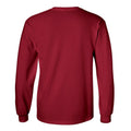Hellpink - Side - Gildan Ultra Herren T-Shirt mit Rundhalsausschnitt, langärmlig
