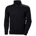 Schwarz - Front - Helly Hansen - "Manchester" Sweatshirt für Herren