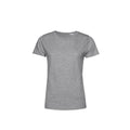 Grau meliert - Front - B&C Damen T-Shirt E150 Organik Kurzarm