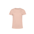 Rosa - Front - B&C Damen T-Shirt E150 Organik Kurzarm