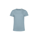 Entenei Blau - Front - B&C Damen T-Shirt E150 Organik Kurzarm