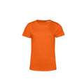 Orange - Front - B&C Damen T-Shirt E150 Organik Kurzarm