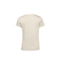Naturweiß - Back - B&C Damen T-Shirt E150 Organik Kurzarm