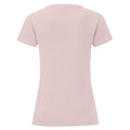 Blassrosa - Back - Fruit of the Loom - "Iconic 150" T-Shirt für Damen