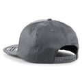 Dunkles Anthrazitgrau - Back - Beechfield - Snapback Mütze Rapper