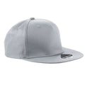 Hellgrau - Front - Beechfield - Snapback Mütze Rapper