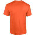 Orange - Back - Gildan - T-Shirt für Herren kurzärmlig