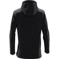 Schwarz-Grau - Back - Stormtech - "Orbiter" Softshell-Hoodie für Herren