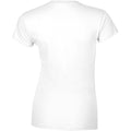 Weiß - Side - Gildan Damen Soft Style Kurzarm T-Shirt