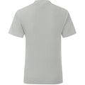 Grau - Back - Fruit of the Loom - "Iconic 150" T-Shirt für Herren