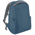 Graublau - Front - Quadra - Rucksack "Project", Leicht