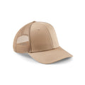 warmes Sand - Front - Beechfield - "Urbanwear" Trucker Cap