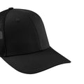 Schwarz - Back - Beechfield - "Urbanwear" Trucker Cap