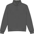 Dunkelgrau - Front - Kustom Kit - Sweatshirt mit kurzem Reißverschluss für Herren