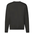 Holzkohle - Back - Fruit of the Loom - "Premium" Sweatshirt für Herren  angesetzte Ärmel