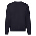 Marineblau - Back - Fruit of the Loom - "Premium" Sweatshirt für Herren  angesetzte Ärmel