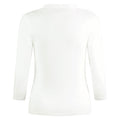 Weiß - Back - Kustom Kit - Oberteil Stehkragen für Damen