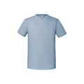 Graublau - Front - Fruit of the Loom - "Iconic Premium" T-Shirt für Herren