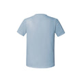 Graublau - Back - Fruit of the Loom - "Iconic Premium" T-Shirt für Herren