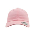 Pink - Front - Flexfit - Kappe Niedriges Profil für Herren-Damen Unisex
