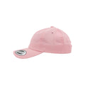 Pink - Side - Flexfit - Kappe Niedriges Profil für Herren-Damen Unisex