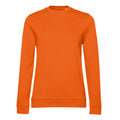 Reinorange - Front - B&C - Sweatshirt für Damen  angesetzte Ärmel