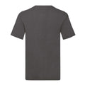 Hellgrau - Back - Fruit of the Loom - "Original" T-Shirt V-Ausschnitt für Herren