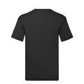 Schwarz - Back - Fruit of the Loom - "Original" T-Shirt V-Ausschnitt für Herren